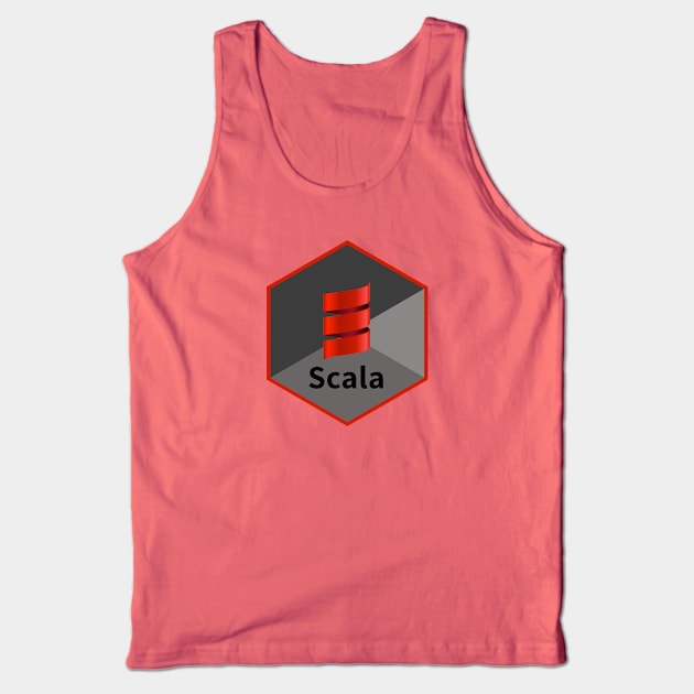 scala hexagonal Tank Top by yourgeekside